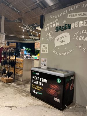 They sell GreenRebel products too!!  at Burgreens Canggu - Healthy Plant-Based Eatery in Canggu