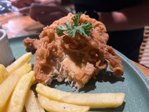 The chick’n is mind blowing!!!  at Burgreens Canggu - Healthy Plant-Based Eatery in Canggu