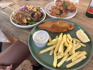 So much to eat...  at Burgreens Canggu - Healthy Plant-Based Eatery in Canggu