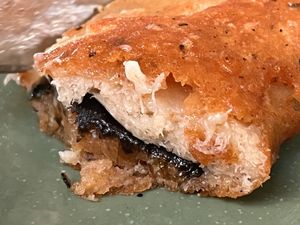 It’s the seaweed/noir that makes it so fishy. Really amazing    at Burgreens Canggu - Healthy Plant-Based Eatery in Canggu