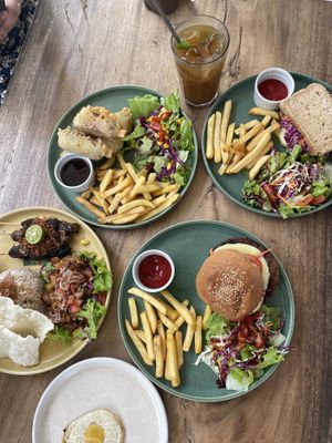 Check out the vegan egg!   at Burgreens Canggu - Healthy Plant-Based Eatery in Canggu