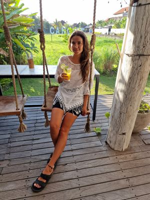 Swingseats at Burgreens Canggu - Healthy Plant-Based Eatery in Canggu