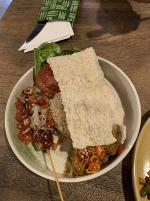 Rendang bowl  at Burgreens Canggu - Healthy Plant-Based Eatery in Canggu