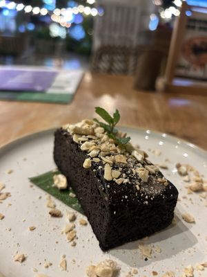 Vegan brownie for free if you leave a Google review  at Burgreens Canggu - Healthy Plant-Based Eatery in Canggu