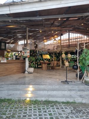 Venue entrance at Burgreens Canggu - Healthy Plant-Based Eatery in Canggu