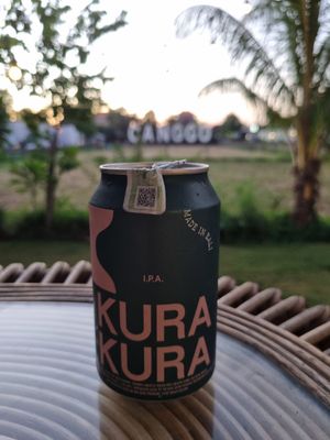 Mmmm beer at Burgreens Canggu - Healthy Plant-Based Eatery in Canggu