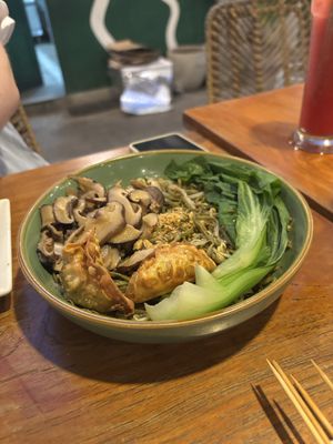 Mie goreng   at Burgreens Canggu - Healthy Plant-Based Eatery in Canggu