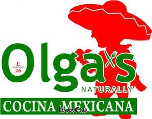 Logo at Olga's Naturally in Los Angeles