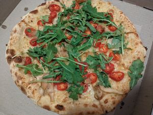 Rocket Balboa at Rossonero Pizza in Maylands