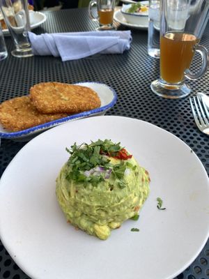 Avocado was Delicious (Minus Onions) and Apple Cider  at Unconventional Diner in Washington
