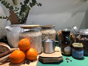 Breakfast stuff  at Suculenta- Alimentos de Origen Vegetal in Bilbao