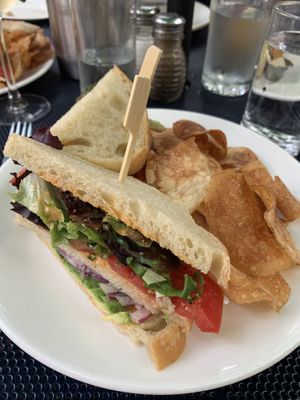   at Chez Piggy in Kingston