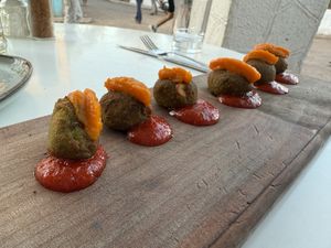 Falafel  at Karavan in San Pedro De Atacama