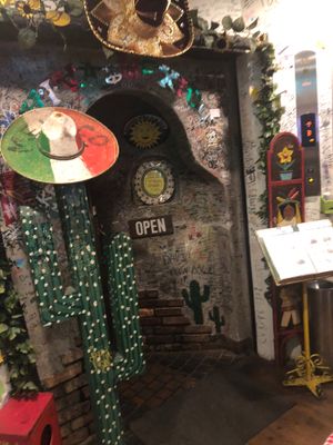 Entrance  at El Pancho in Osaka