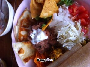 Vegetarian set 980 yen! Great deal! at El Pancho in Osaka