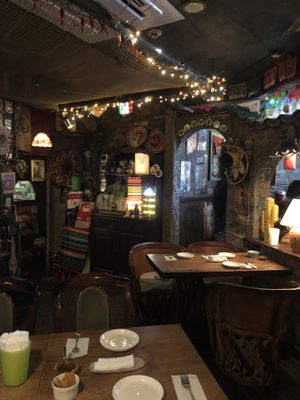 Fun decor at El Pancho in Osaka