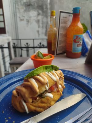 Empanada preparada at La PlantisquerÍa in Mexico City