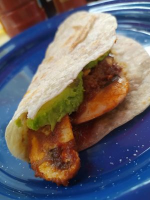 Taco diablo 😈 riquísimo ! at La PlantisquerÍa in Mexico City