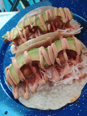 Tacos bajas con coliflor 🌮 🤩 at La PlantisquerÍa in Mexico City