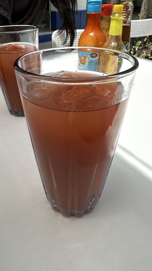 Strawberry lemonade  at La PlantisquerÍa in Mexico City