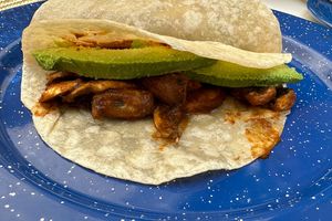 Tacos diabla  at La PlantisquerÍa in Mexico City