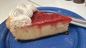 Cheesecake  at La PlantisquerÍa in Mexico City