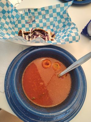 Chilpachole de setas ❤️ at La PlantisquerÍa in Mexico City