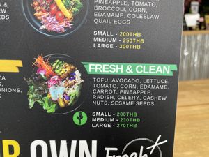 Vegan poke bowl   at Fresh Poke & Açai Bowls in Hua Hin