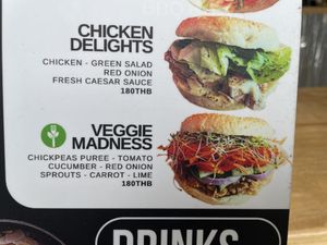 Vegan bagel   at Fresh Poke & Açai Bowls in Hua Hin