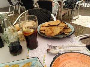 Eggplants without honey at Cosmopolitan Food in Cordoba