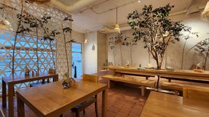 From our table at Terra's Table in Riyadh