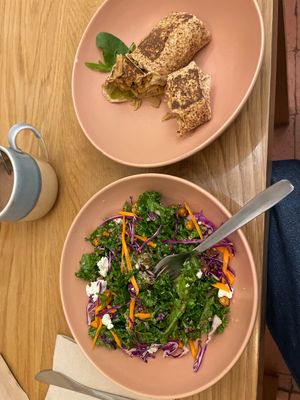 Good fresh food   at Terra's Table in Riyadh