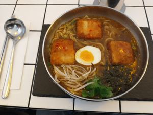 How it looks on arrival. at Panda Cantina - Príncipe Real in Lisbon