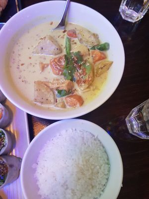 Jungle Curry - my favourite of the dishes we tried! at Chow in Wellington