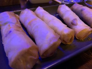 Spring rolls  at Chow in Wellington