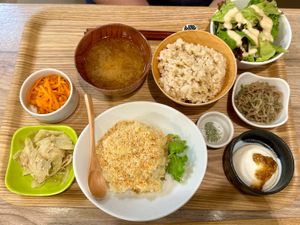 The Vegetable Set (ask for vegan) at Kiseki きせきの in Tokyo