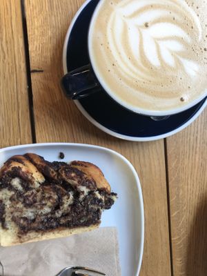   at Goosebumps Coffee Lab in Budapest