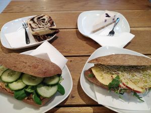  at Goosebumps Coffee Lab in Budapest