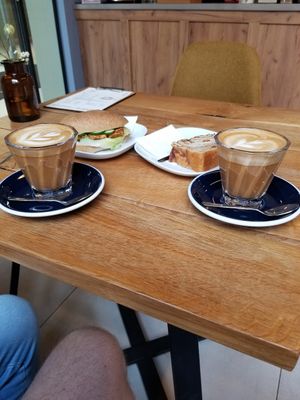  at Goosebumps Coffee Lab in Budapest