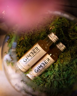 A little boost in a bottle – Gimber mini, the spicy ginger shot.🫚 at Goosebumps Coffee Lab in Budapest