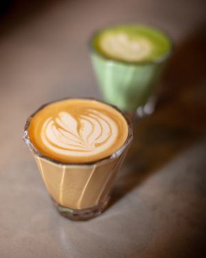 Oat or pea milk? All our drinks are fully plant-based.☕️ at Goosebumps Coffee Lab in Budapest