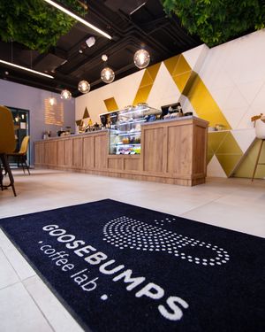 💙 at Goosebumps Coffee Lab in Budapest