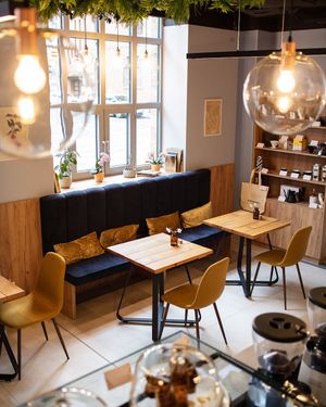 💙 at Goosebumps Coffee Lab in Budapest