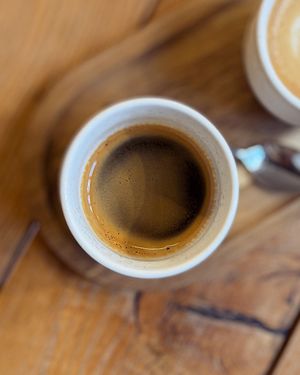  at Goosebumps Coffee Lab in Budapest