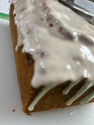 House made gluten free lemon loaf at Botanika Cafe in Ridgefield