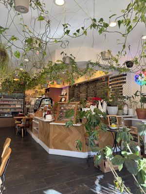 Small cafe   at Botanika Cafe in Ridgefield