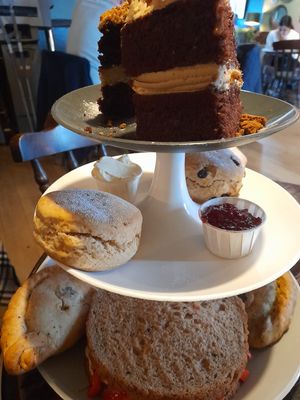 Afternoon tea (November 2023) at The Running Fox in Morpeth