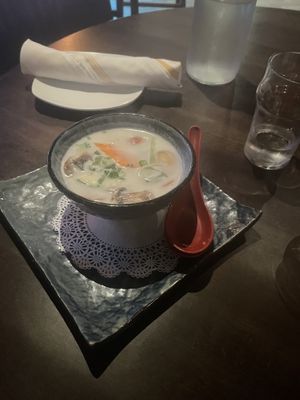 Coconut Soup  at Zhang Bistro in New Orleans