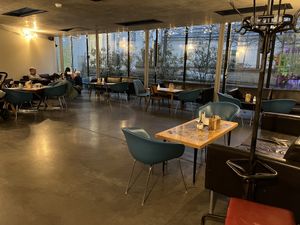 Cafe has 2 rooms  at Dschungel in Vienna