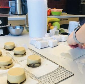 Vegan cheese  at CicoCebali Vegan Mutfak in Istanbul